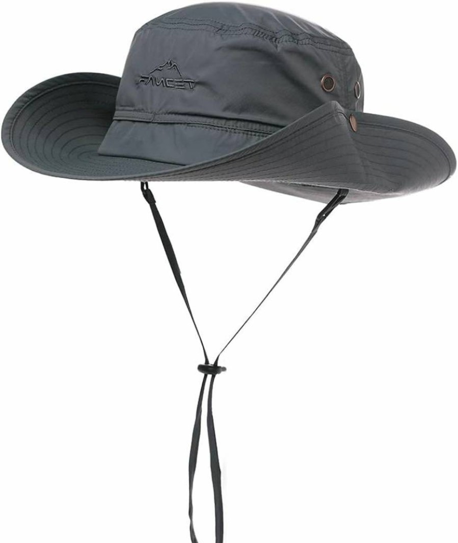 Comhats Oversize Wide Brim Bucket Hat - UPF 50+ Waterproof Sun Hat for Men & Women, Adjustable Chin Strap for Summer, Travel, Fishing, Hiking (XL/XXL)