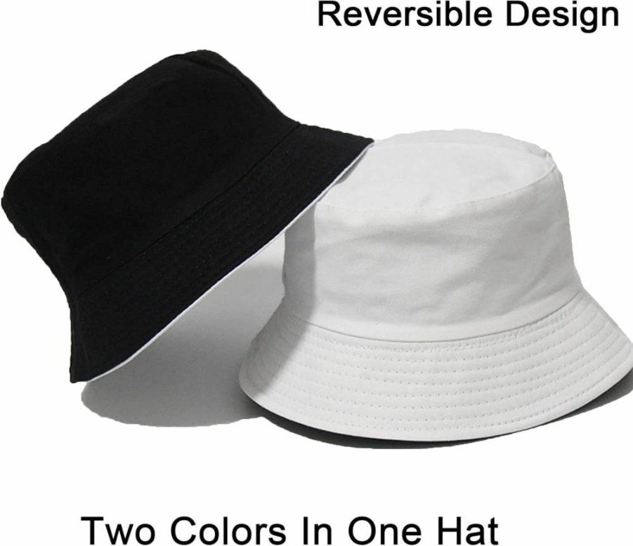 NPJY Cotton Bucket Hat for Women & Men – Summer Sun Protection, Beach & Fishing Cap