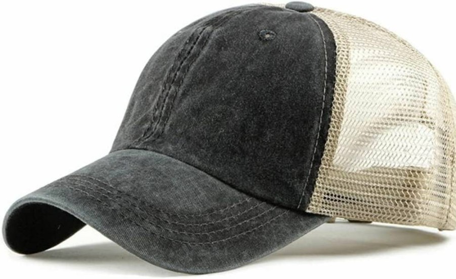 CLAPE Breathable Mesh Baseball Cap for Men - Lightweight Quick-Dry Golf, Running & Outdoor Sports Hat - Summer Trucker Dad Cap with Cool Comfort Design