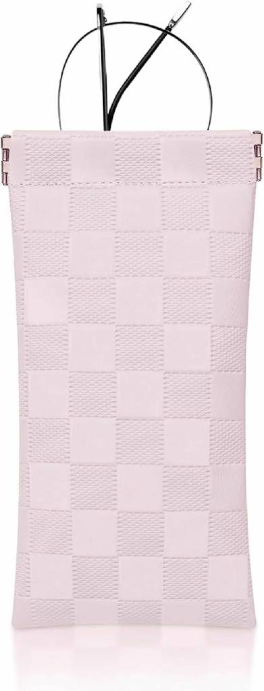 HIGH FIT Soft & Portable Eyeglasses Case with Squeeze-Top Closure, Travel Sunglasses Pouch for Women & Girls, Durable Glasses Storage Bag