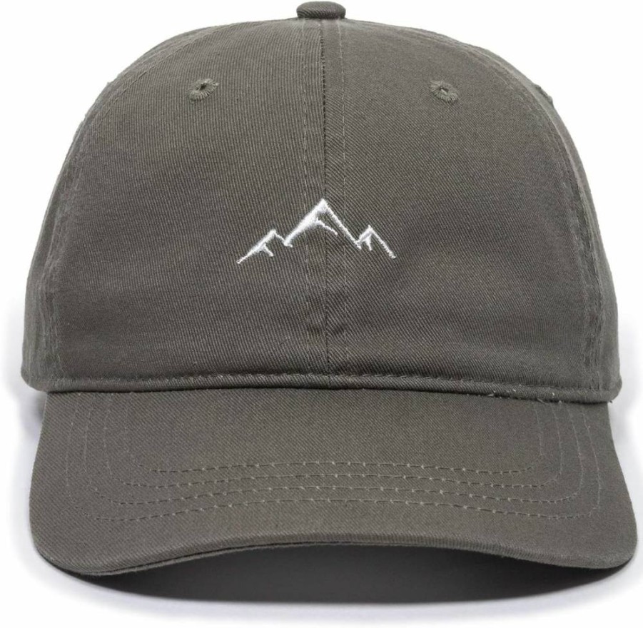 Outdoor Cap Mountain Dad Hat - Soft Cotton Unstructured Adjustable Outdoor Cap for Men