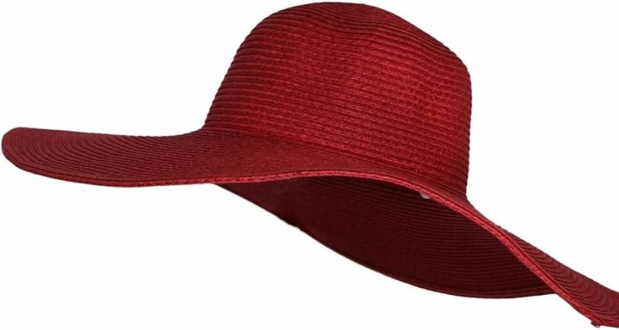 WITHMOONS Women's Wide Brim Floppy Hat – Stylish Sun Hat for Summer Outdoor Fashion
