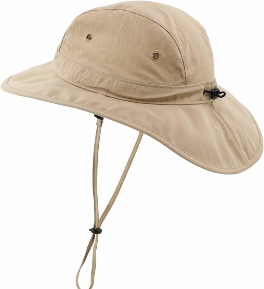 Home Prefer UPF 50+ Men's Wide Brim Bucket Hat - Summer Sun Protection Safari & Fishing Hat for Outdoor Activities
