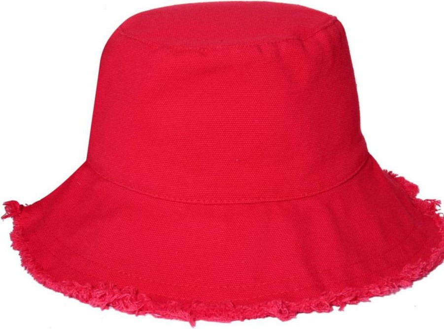 Boderier Women's Summer Wide Brim Cotton Bucket Hat - Casual Beach Vacation Sun Hat for Travel Accessories