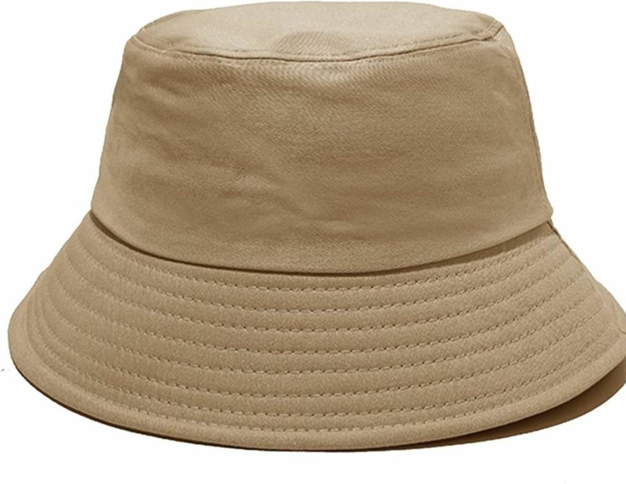PFFY Cotton Bucket Hat for Women & Men – Summer Sun Protection Beach Fishing Cap