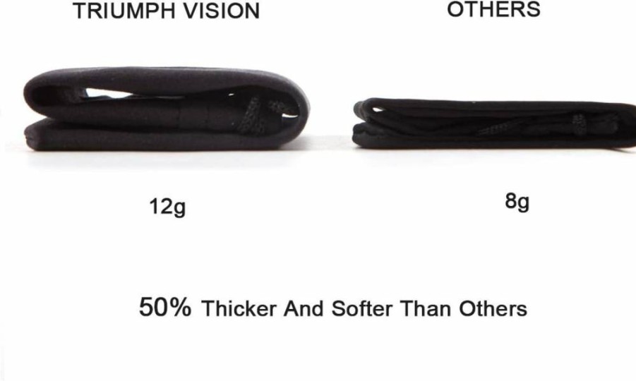 TRIUMPH VISION 3-Pack Soft Microfiber Eyeglass Pouch with Screen Cleaning Cloth - Protective Glasses Case Storage Bag