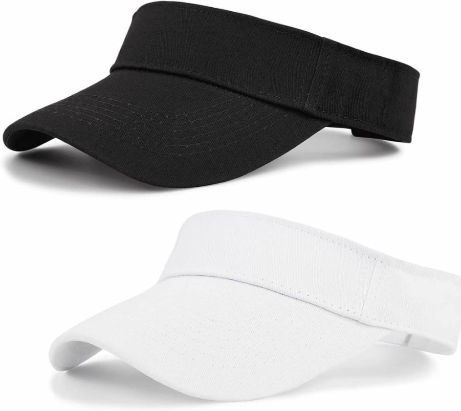 American Trends Lightweight Adjustable Sun Visor Hat for Women & Men – Outdoor Sports Sun Protection Cap