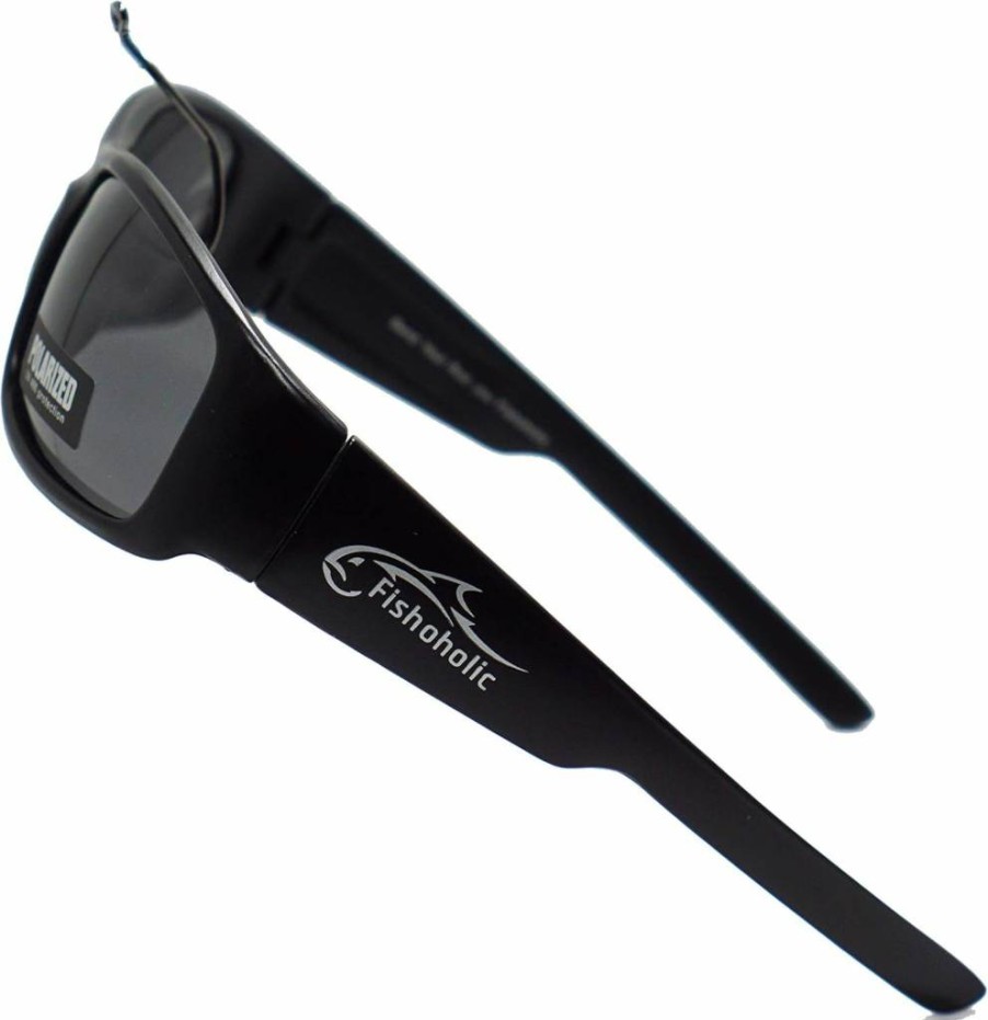 Fishoholic Polarized Fishing Sunglasses UV400 Protection - 14 Style Options with Hard Case & Pouch - Ideal Fishing Gift for Men & Women