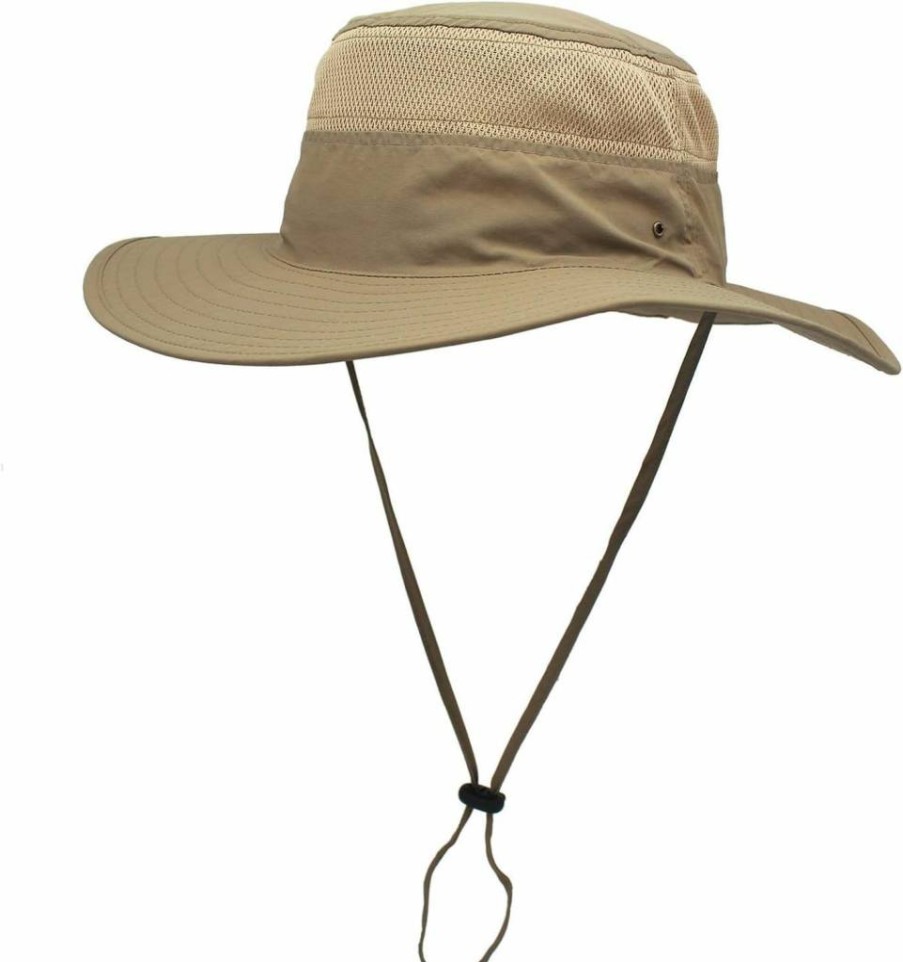 Dukars Unisex UPF 50+ Wide Brim Sun Hat for Summer, Waterproof Boonie Cap with UV Protection for Outdoor Activities