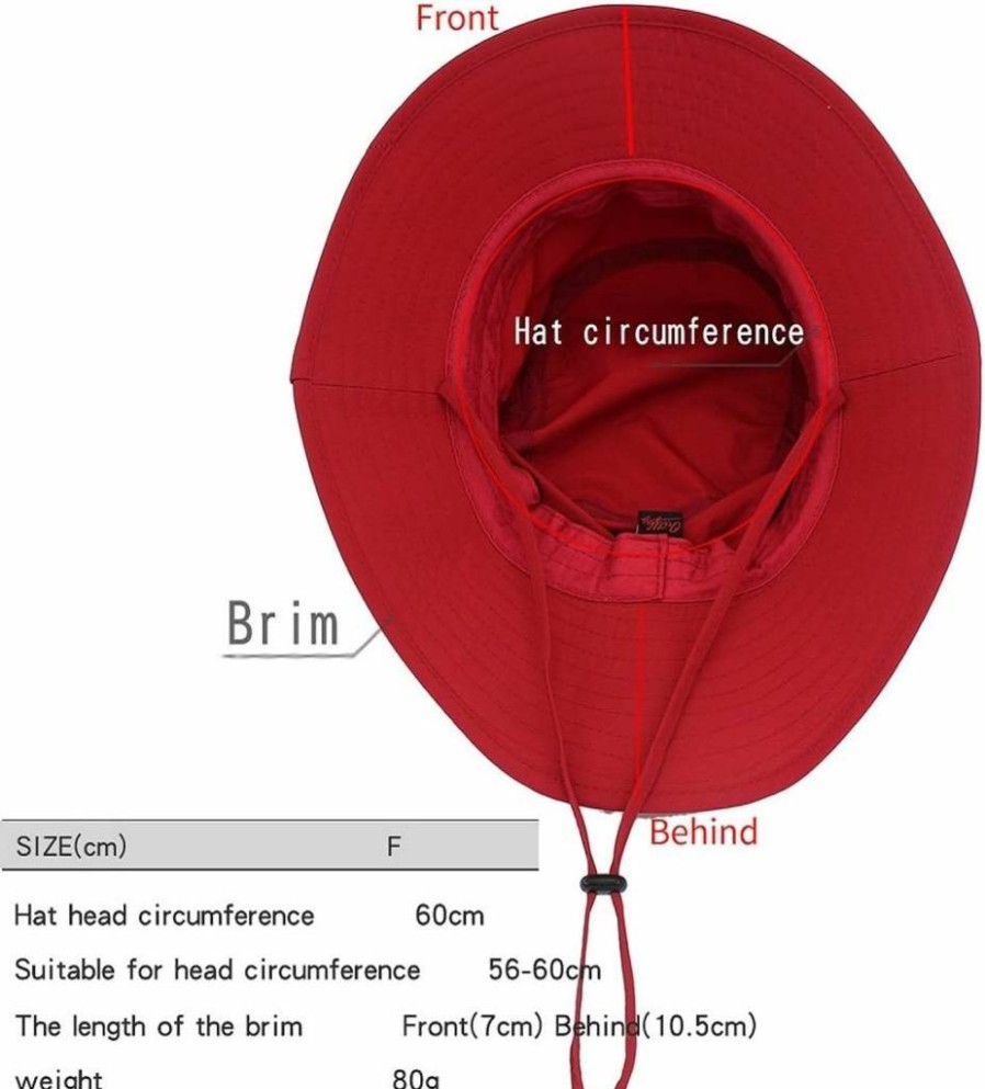 LLmoway Women's Lightweight Safari Sun Hat - Quick Dry, UPF Protection Wide Brim Fishing Hat with Adjustable Strap for Outdoor Travel