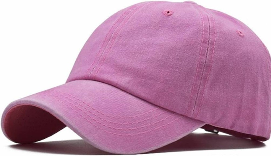 Century Star Distressed Cotton Baseball Cap for Men & Women - Adjustable Dad Hat for Golf, Running, Summer Outdoor Activities