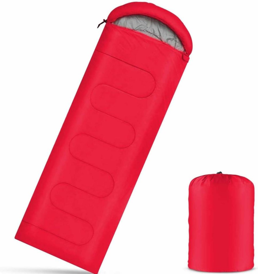 OBTANIM 4-Season Waterproof Camping Sleeping Bag for Adults & Kids - Lightweight, Portable for Hiking, Backpacking, Indoor & Outdoor Use