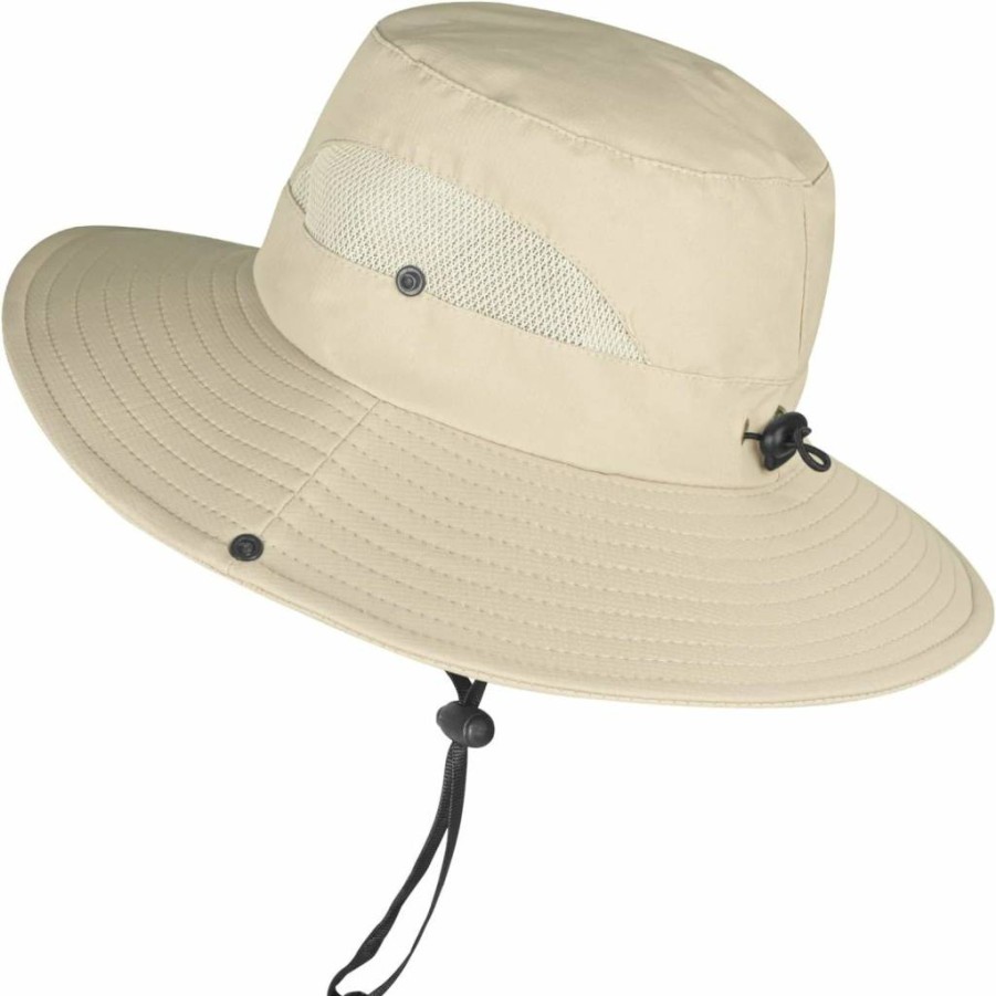 ZOORON UPF50+ Sun Hat for Men & Women - Wide Brim Waterproof Bucket Hat for Fishing, Hiking, Camping & Outdoor Activities