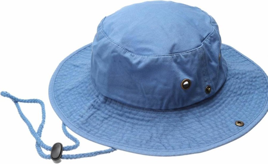 MIRMARU Adjustable Summer Boonie Hat for Outdoor Hunting, Fishing & Safari - Sun Protection Bucket Hat with Strap