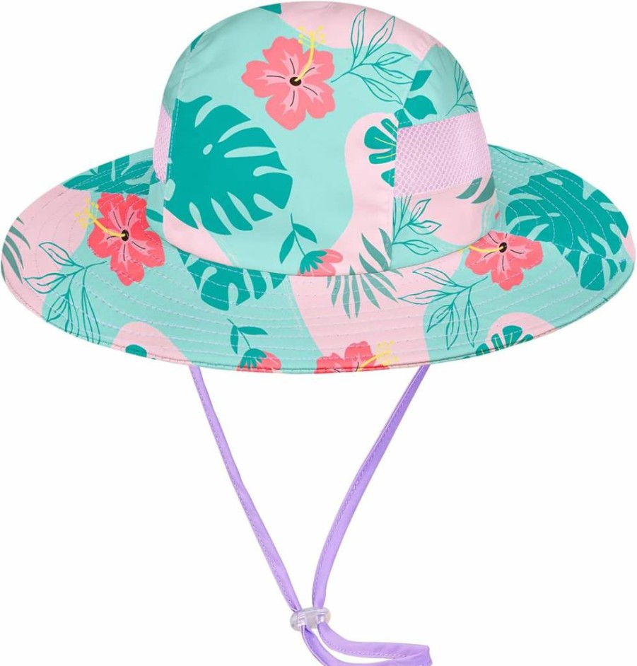 ICOSY Unicorn Bucket Sun Hat for Toddler Girls & Boys 2-8 Years, UPF 50+ UV Protection Wide Brim Summer Beach Hat