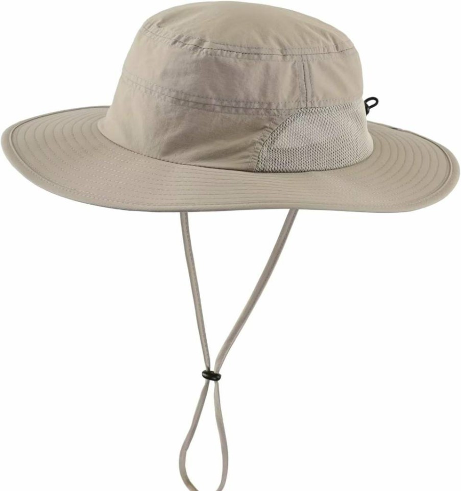 Connectyle Men's Breathable UPF 50+ Wide Brim Boonie Hat for Fishing, Hiking & Sun Protection
