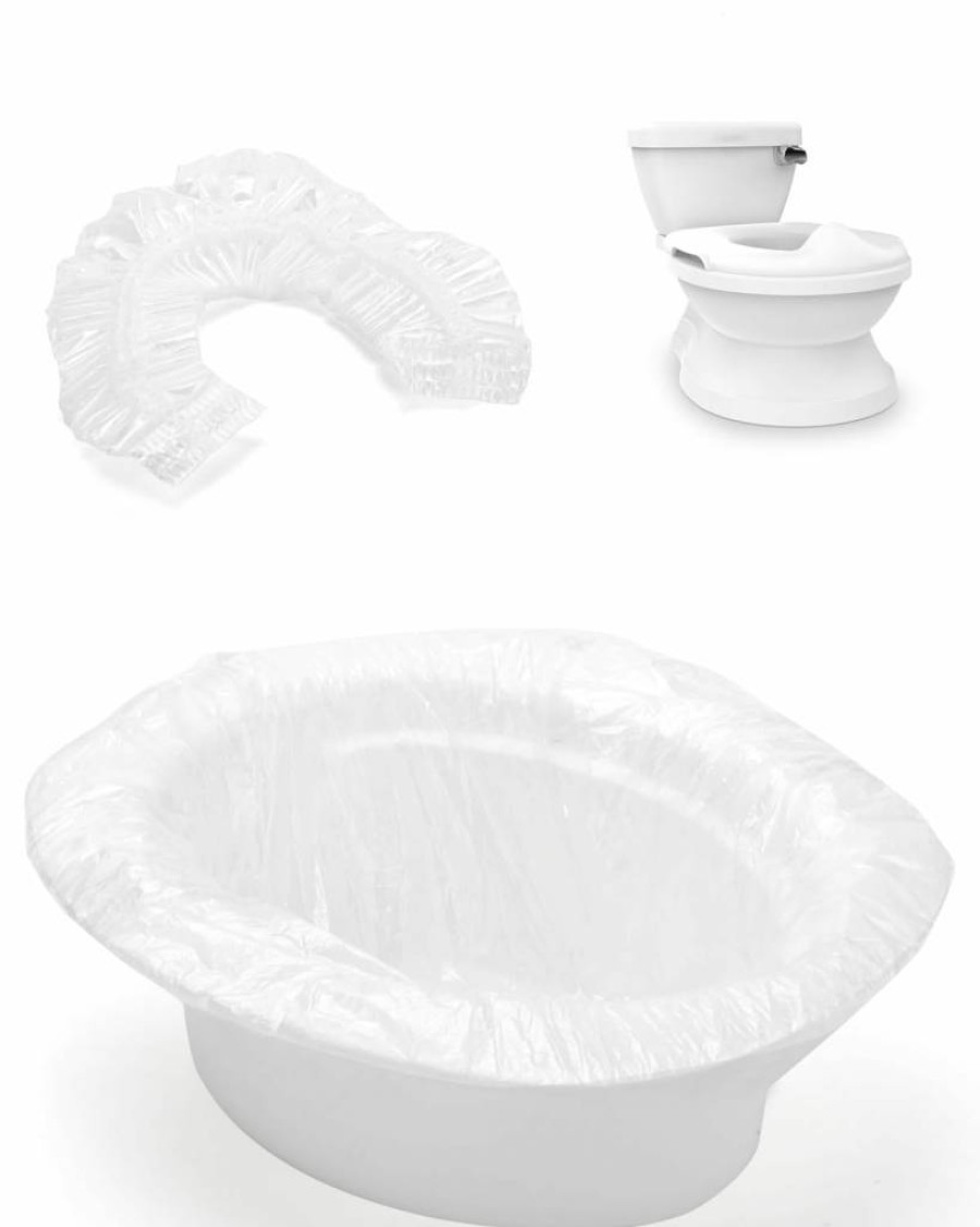 50 Pcs Tiga Potty Liners for Kids Toddlers, Disposable Toilet Seat Training Bags for Easy Cleanup, Compatible with Ingenuity Summer Infant My Size Potty Pro