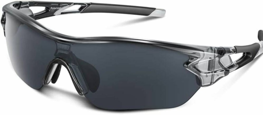 BEACOOL Polarized Sports Sunglasses for Men & Women - UV Protection for Running, Cycling, Golf, Fishing & Driving