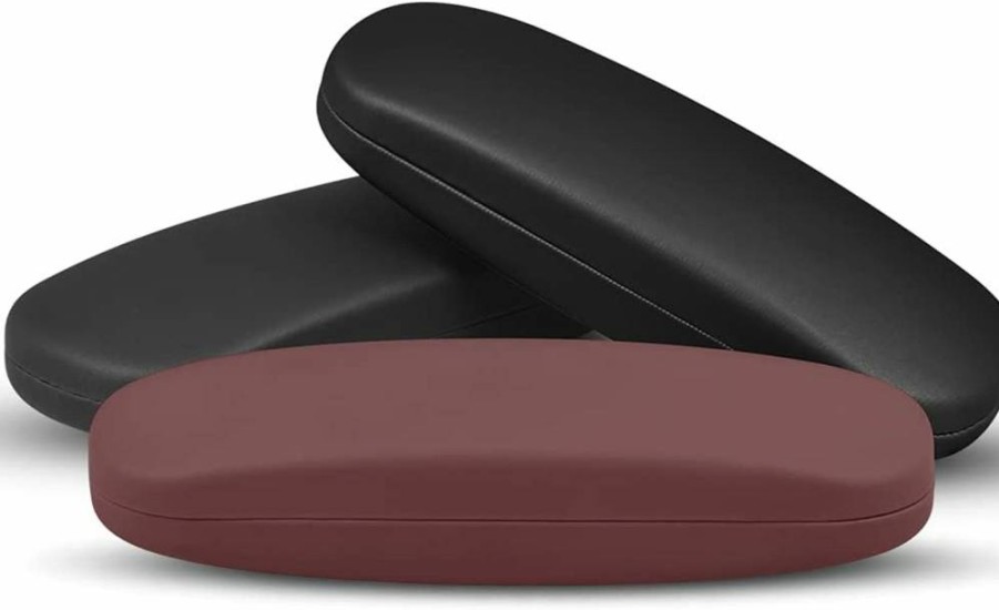 RayLove Durable Hard Shell Eyeglasses Case - Unisex Protective Glasses Cover for Men & Women