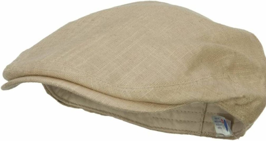 E4Hats.com Men's Breathable Linen Ivy Cap for Summer – Lightweight & Stylish Sun Hat