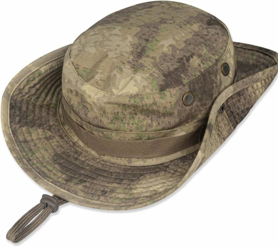 Ruqizhi UPF 50+ Sun Hat for Men & Women - Lightweight Bucket Boonie Hat for Safari, Fishing, Hiking, Beach, and Outdoor UV Protection