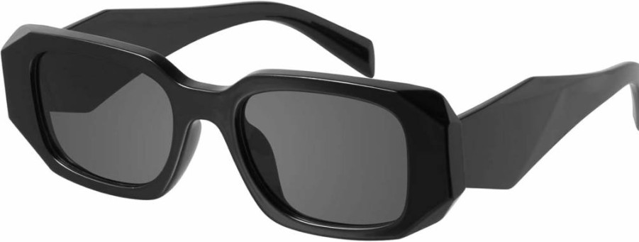 Mosanana Goulding Trendy Rectangle Sunglasses for Women & Men - UV Protection Fashion Shades