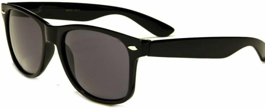 Retro Optix Vintage 80S Style Sunglasses - Classic Rectangle Frame for Men & Women